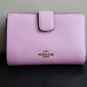 Coach lavender wallet